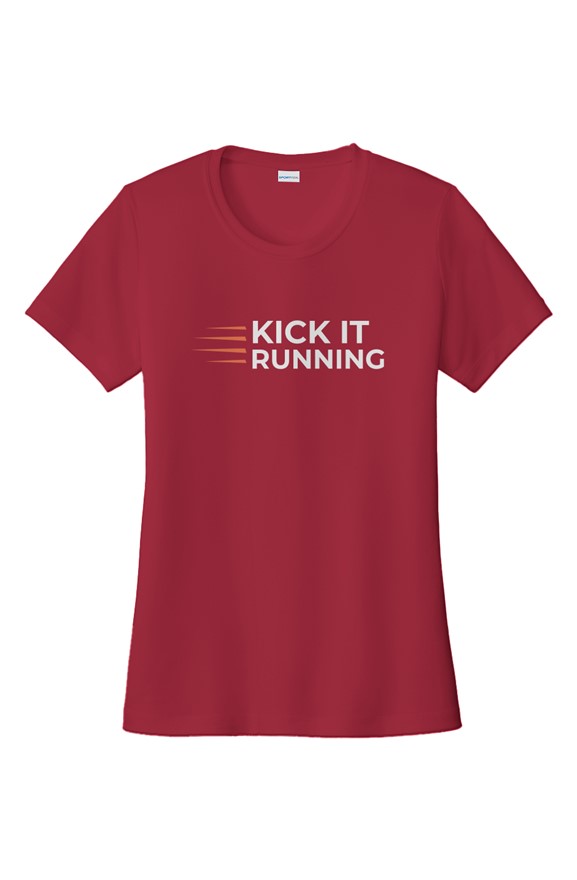 Click to show details - red_womens_performance_short_sleeve_kick_it_running_shirt red womens performance short sleeve kick it running shirt
