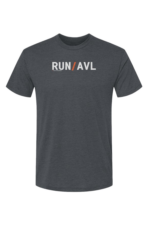 Click to show details - charcoal_mens_run_AVL_shirt charcoal mens run AVL shirt